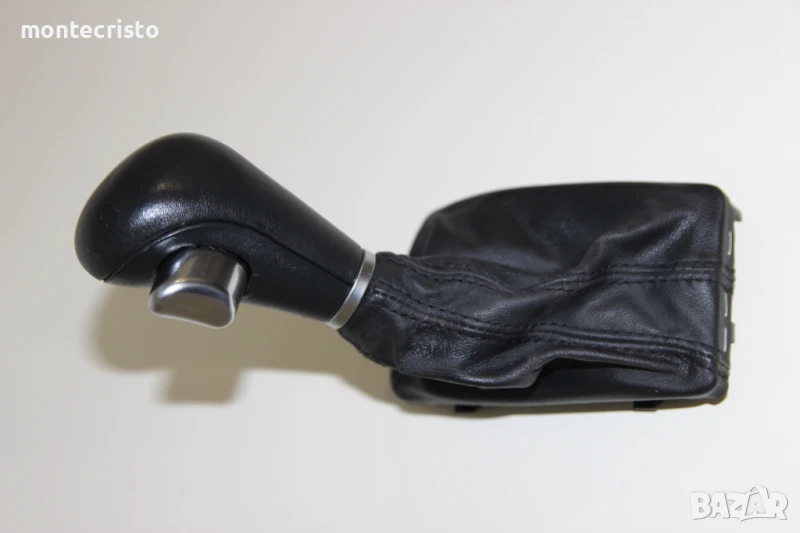 Кожена топка скоростен лост Audi A5 (2007-2011г.) автоматик DSG автомат маншон, снимка 1