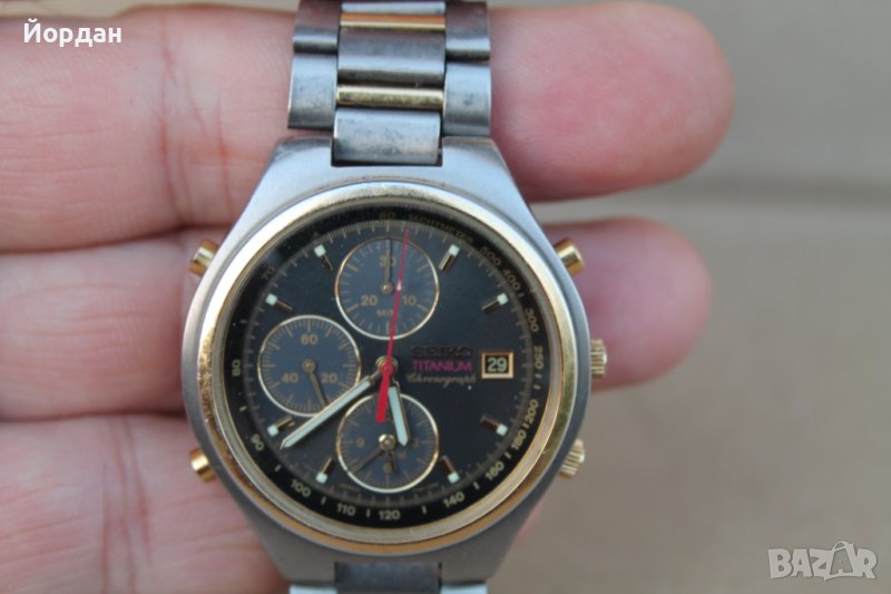 Мъжки часовник ''Seiko Titan'' хронограф, снимка 1