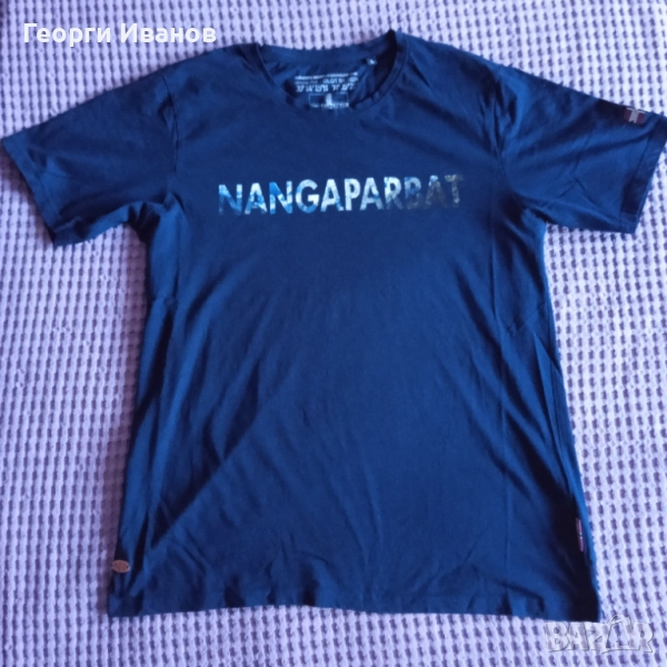 NANGAPARBAT L НОВА С ЕТИКЕТ оригинална тениска Navy blue T-shirt Нангапарбат, снимка 1