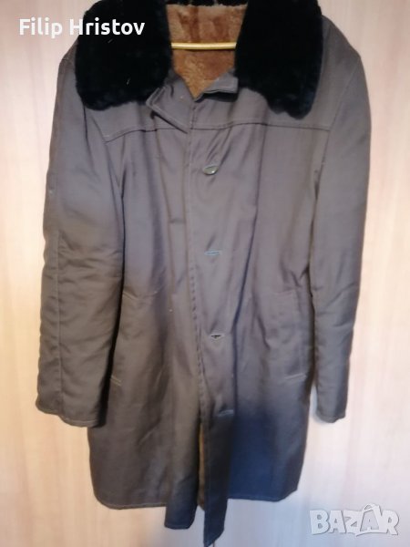 Естествена кожа-палто, кожух, балтон, снимка 1
