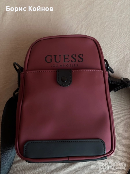 Мъжка чанта GUESS, оригинална, като нова, снимка 1