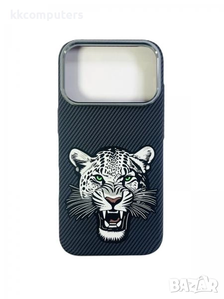 Калъф PVC Карбон MagSafe / Тигър / за iPhone 17 Pro Max 6.9 Баркод : 3133052, снимка 1