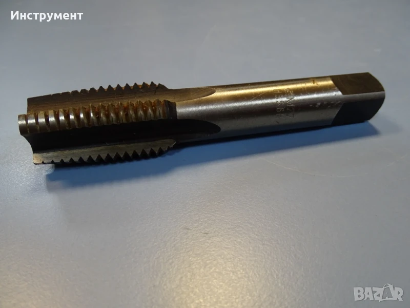 Метчик машинен комбиниран M27 HSS 6H български, снимка 1