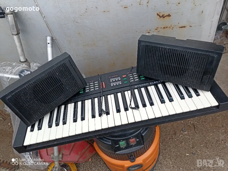 Синтезатор CONDOR MC 9000, STEREO със свалящи тон колони, пиано, пияно, синтезатор, клавир, йоника, снимка 1