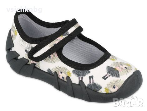 Пантофи за момиче КУКЛА дишаща подметка и анатомично ходило Бефадо  SOFT-B BEFADO 109P228 ( 20-23 ), снимка 1