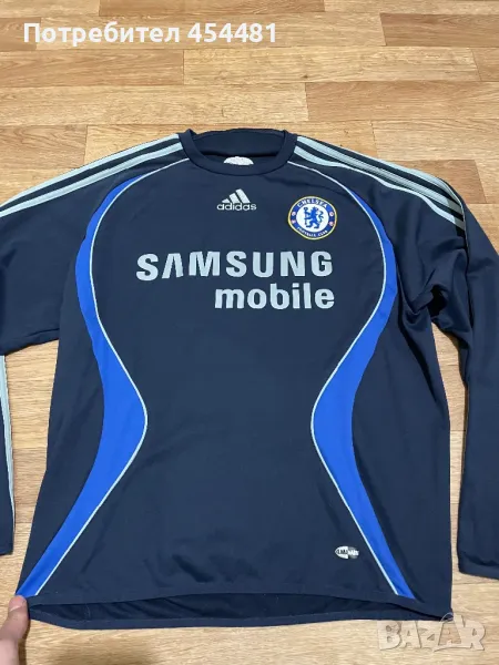 Adidas Chelsea long sleeve shirt 2006/2007, снимка 1