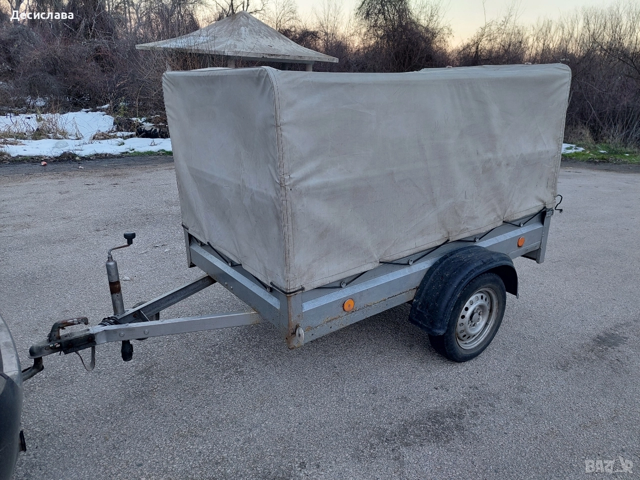 Ремарке с брезент , снимка 1