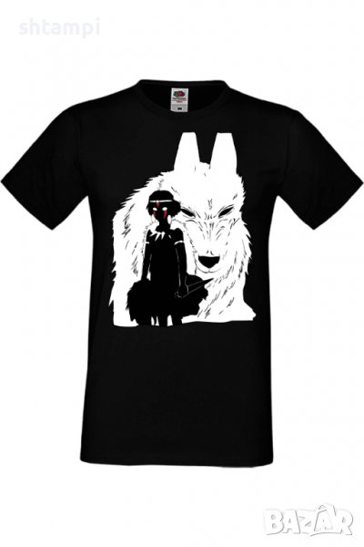 Мъжка тениска Princess Mononoke,Анимация,игра,Празник,Повод, снимка 1