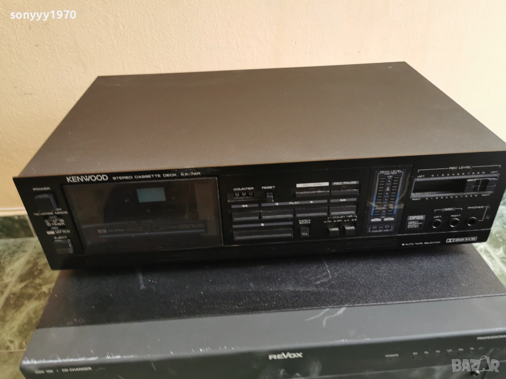 KENWOOD KX-74R DECK MADE IN JAPAN-ВНОС SWISS 2801262152, снимка 1