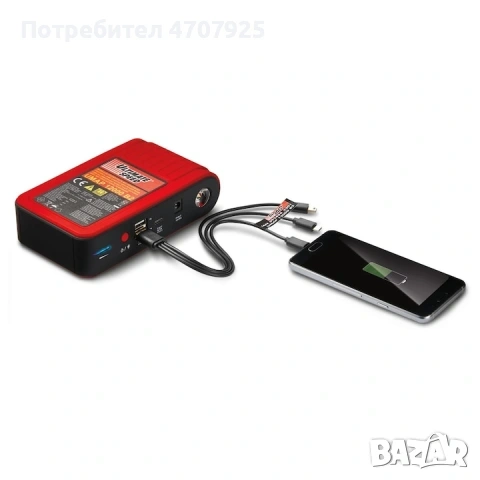 Мобилен стартер, За автоматично стартиране ULTIMATE SPEED UMAP, 12000 B2 с power bank, снимка 1