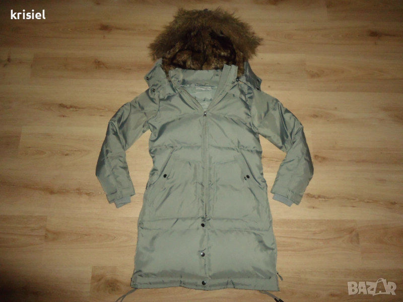 СТРАХОТНО ТОПЛА ПАРКА С ГЪШИ ПУХ--38--M номер, снимка 1