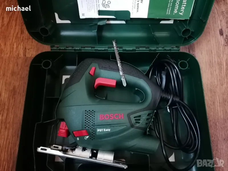 Прободен трион Bosch PST Easy 500 W с куфар, снимка 1