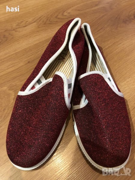 Гуменки бордо, снимка 1