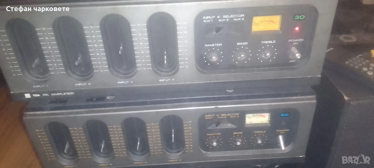 Усилвател предназначен за 110 волтови тонколони , снимка 1