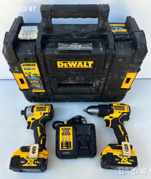 Безчетков комплект Dewalt DCF809 Импакт и Dewalt DCD709 Ударен винтоверт, снимка 1