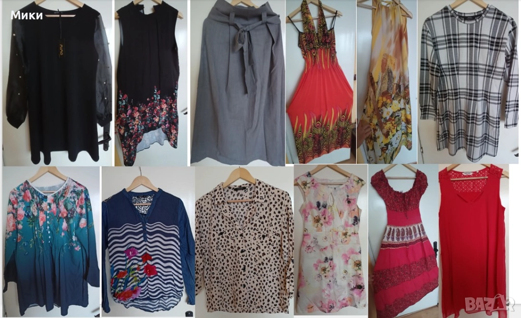 Маркови дамски рокли и ризи на символични цени, снимка 1