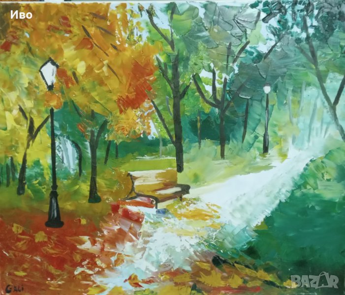 Ръчно рисувани картини с маслени бои върху памучно платно, снимка 1