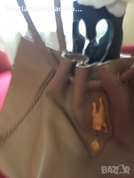 Кожена чанта италианска, снимка 1