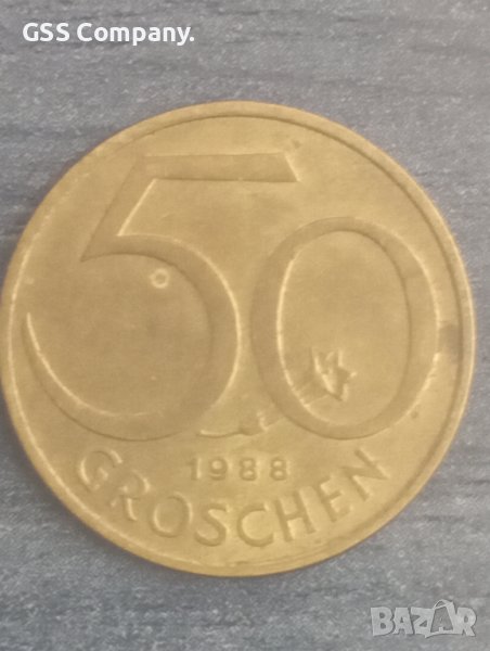 50 гроша (1988) Австрия , снимка 1