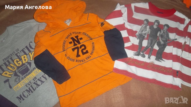3 блузки за 4-5 год., снимка 1