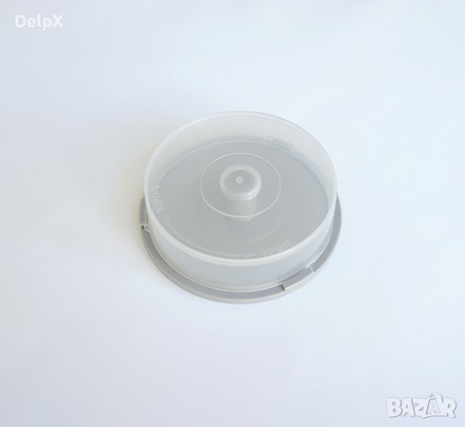 Кутия за малки дискове CD/DVD тип шпиндел 10бр., снимка 1