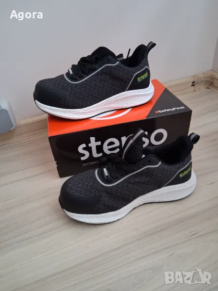 Работни обувки с бомбе STENSO.Нови, снимка 1