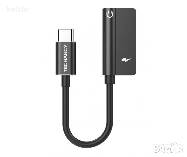 Преходник USB Type C към 3.5 мм Techancy TV3742, снимка 1