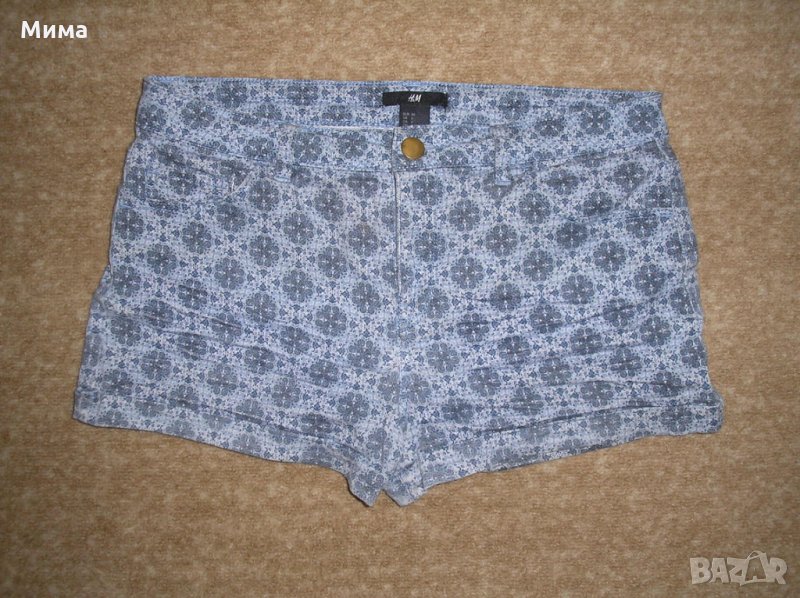 Къси дънкови панталонки „H&М”, 12г., №36, снимка 1