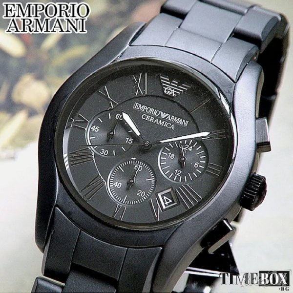 Emporio Armani AR1457 Ceramica Chronograph. Нов мъжки часовник, снимка 1