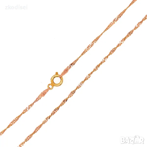 Златен синджир 2,47гр. 44см. 14кр. проба:585 модел:29908-1, снимка 1