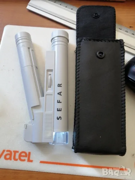 Джобен микроскоп 40x с LED подсветка, снимка 1