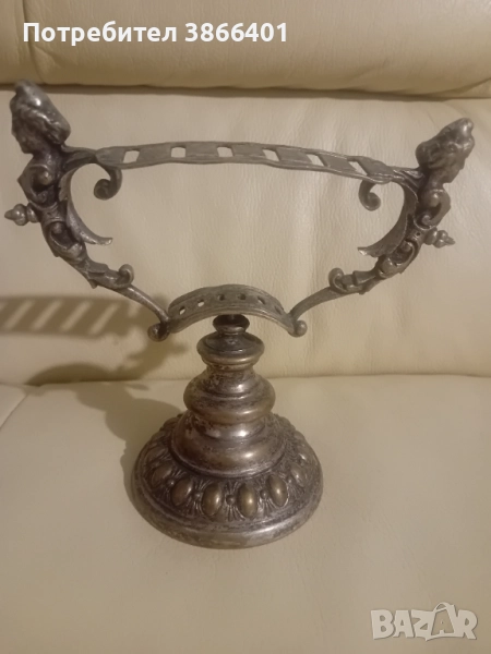 Стойка за сребърни прибори -ножове, снимка 1