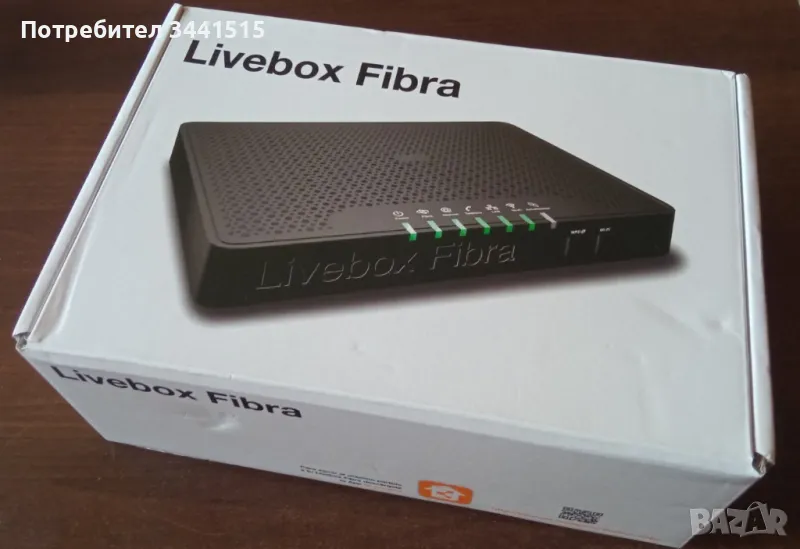 Рутер ORANGE Livebox Fibra WiFi Router безжичен, снимка 1