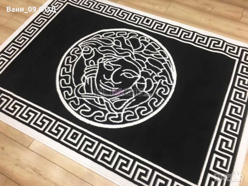 Килим "Империя" в черно-бяло, снимка 1