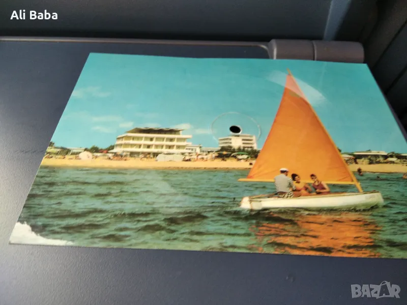 Плоча картичка ВТВ 10131 Делфините -Йорданка Христова а, снимка 1