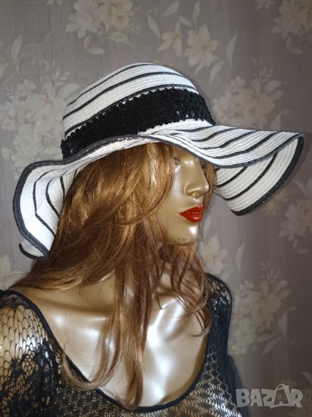 F2 Fashion -Елегантна шапка с голяма периферия , снимка 1