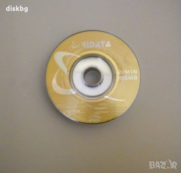 CD-R 8см "RIDATA" 185 МB, 21min - празни дискове, малки , снимка 1