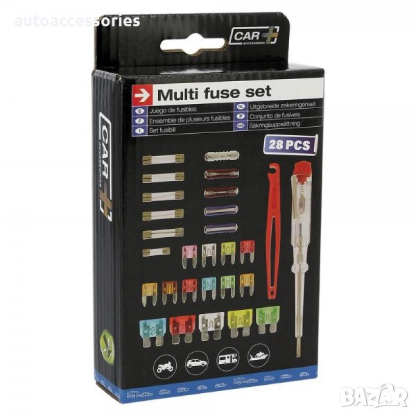 3000053838 Комплект бушни MIX щипка и фазомер 28 части FUS0028, снимка 1