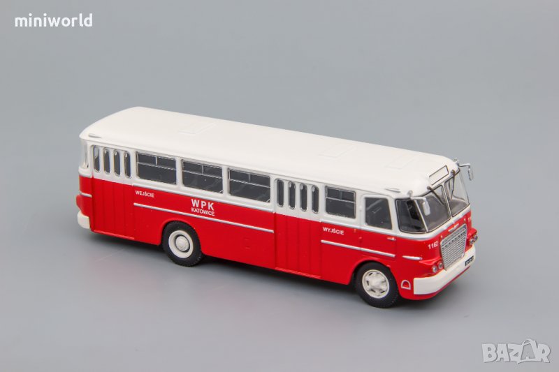 Ikarus 620 градски автобус 1959 - мащаб 1:72 на DeAgostini моделът е нов в блистер, снимка 1