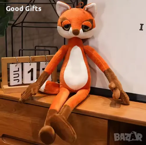 Голяма плюшена играчка Лисица, 60см, снимка 1
