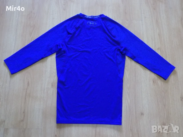 блуза under armour тениска худи горнище екип фанела оригинална спорт фитнес крос тренировка мъжка M, снимка 2 - Спортни дрехи, екипи - 43146394