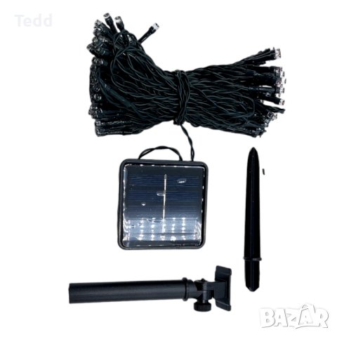 Соларни LED лампички за Коледна и Новогодишна украса, снимка 3 - Други - 42894610