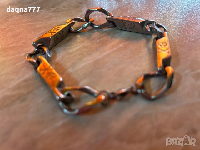 Масивна гривна неръждаема стомана, снимка 6 - Гривни - 52747838