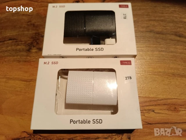 Нови Преносими Външни SSD 12tb, 8tb, 4tb и 2tb USB 3.1 различни видове, снимка 2 - Твърди дискове - 50502541
