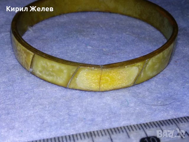 СТАРИННА ТИБЕТСКА ТРАДИЦИОННА ГРИВНА БРОН и ЯСПИС РЪЧНА ИЗРАБОТКА 26906, снимка 7 - Антикварни и старинни предмети - 40856265