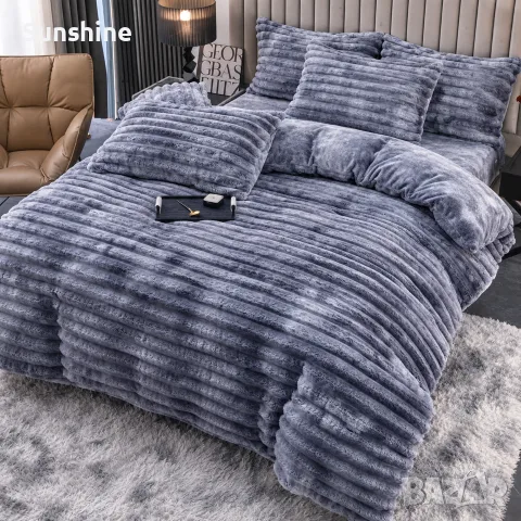 🔥Уникални плюшени спални комплекти Cocolino 🧸 от 4 части🔥 САМО 40€, снимка 3 - Спално бельо - 55854546