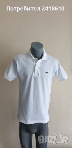 Lacoste Classic Fit Pique Cotton Mens Size 3 - S НОВО! ОРИГИНАЛ! Мъжка Тениска!, снимка 7 - Тениски - 42143299
