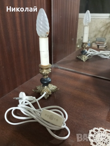 Малка нощна лампа, снимка 7 - Антикварни и старинни предмети - 52125535