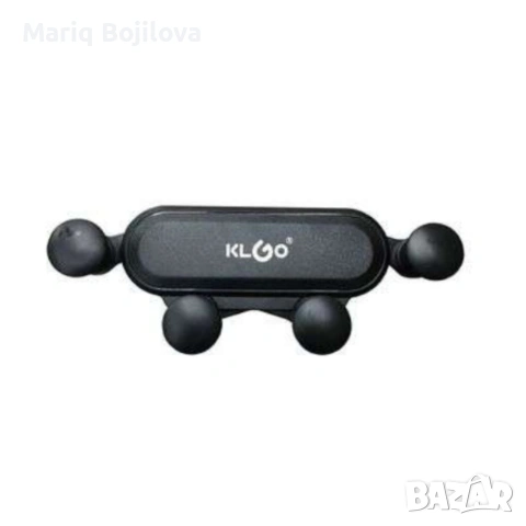 Гравитационна стойка за телефон за кола KLGO Z19 – 360° въртене, монтаж на климатична решетка, снимка 4 - Аксесоари и консумативи - 53146932