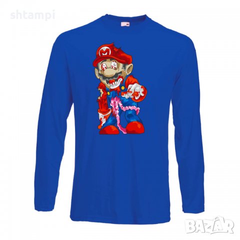 Мъжка тениска Mario Zombie 6 Игра,Изненада,Подарък,Празник,Повод, снимка 8 - Тениски - 37238142